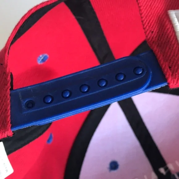 🌟SOLD🌟Buffalo Bills Mens Red And Blue NFL Budweiser Adjustable Baseball Hat - Picture 7 of 12